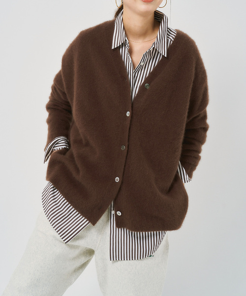 Spick & Span（スピックアンドスパン）の「《WEB限定 / 追加2》50コットンオーバーシャツ（シャツ/ブラウス・レディース・カーキ/その他4・FREE）」の17枚目の写真