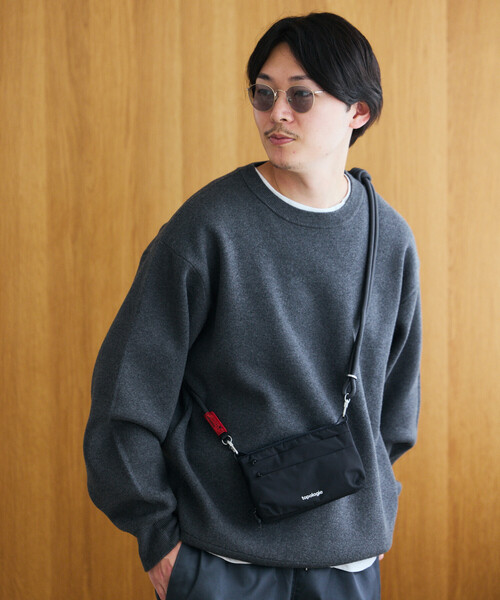 Topologie（トポロジー）の「Topologie/トポロジー Phone Sacoche 90 フォンサコッシュ90 バッグ単体（スマホグッズ・メンズ・ブラック・ONE SIZE）」の17枚目の写真