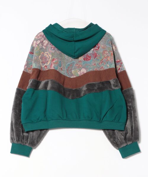 チャイハネ（チャイハネ）の「【チャイハネ】ファーベルフーディー（パーカー・レディース・グリーン/ホワイト/ブラック・FREE）」の17枚目の写真