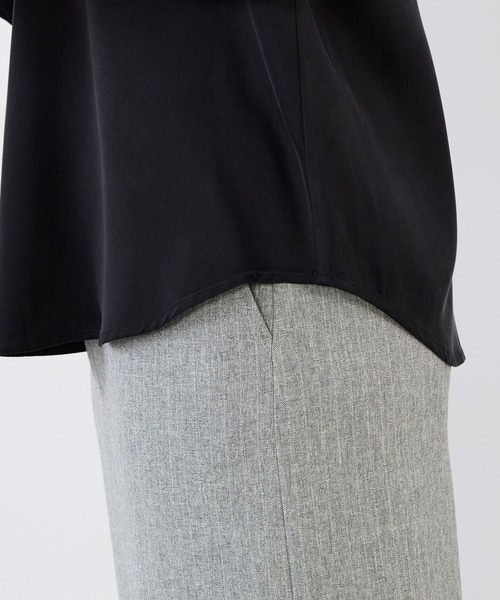 MICA&DEAL（マイカ＆ディール）の「ギャザーカフスブラウス（シャツ/ブラウス・レディース・オフホワイト/ブラック・FREE）」の20枚目の写真