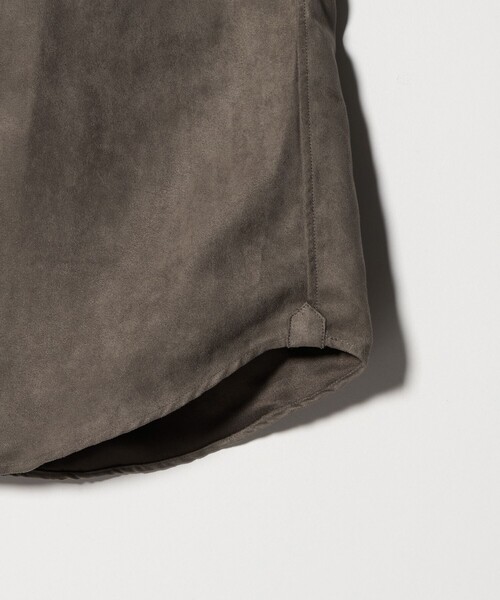 A DAY IN THE LIFE UNITED ARROWS(アデイインザライフユナイテッドアローズ)の「スエードライク カッタウェイカラーシャツ<A DAY IN THE LIFE>(シャツ/ブラウス・メンズ・オリーブ/モカ/ネイビー・XL/M/L/S)」の10枚目の写真