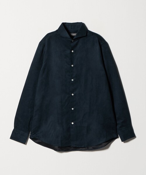 A DAY IN THE LIFE UNITED ARROWS(アデイインザライフユナイテッドアローズ)の「スエードライク カッタウェイカラーシャツ<A DAY IN THE LIFE>(シャツ/ブラウス・メンズ・オリーブ/モカ/ネイビー・XL/M/L/S)」の16枚目の写真