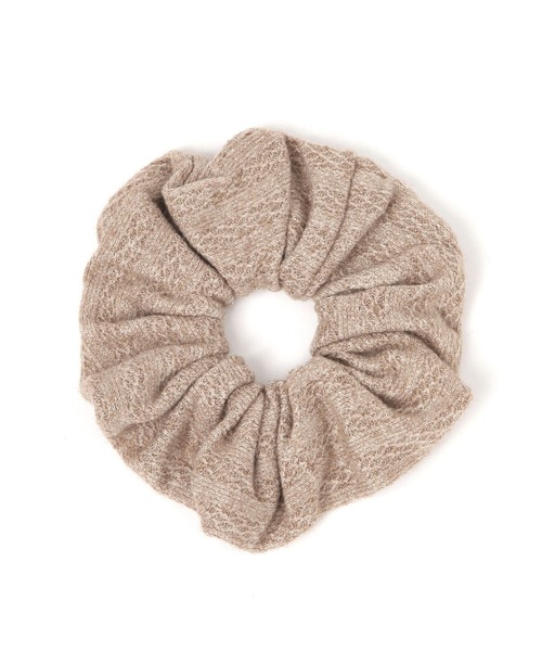 GLOBAL WORK（グローバルワーク）の「ニットシュシュ/599552（その他ヘアアクセサリー・レディース・レッド/ブラック/ベージュ/ホワイト・FREE）」の4枚目の写真