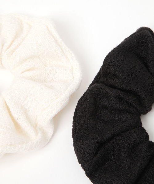 GLOBAL WORK（グローバルワーク）の「ニットシュシュ/599552（その他ヘアアクセサリー・レディース・レッド/ブラック/ベージュ/ホワイト・FREE）」の7枚目の写真