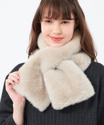 ティペット」に該当するホワイト/白色系のファッション通販