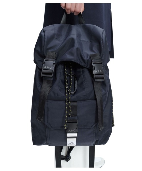 A.P.C.（アーペーセー）の「SAC A DOS TREK（バックパック/リュック・メンズ・ダークネイビー・ONESIZE）」の6枚目の写真