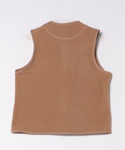 Vincent et Mireille（バンソンエミレイユ）の「【Vincent et Mireille】FLEECE VEST（ベスト・レディース・ブラック/ベージュ・36）」の3枚目の写真