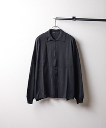 【RES】【Bling leads】綿ﾚｰﾖﾝﾆｯﾄｼｬﾂ