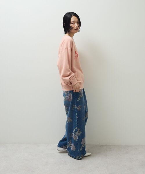 RUSSELL（ラッセル）の「■RUSSELL アソートプリントスウェット（スウェット・レディース・杢グレー/ライトピンク/チャコールグレー・FREE）」の6枚目の写真