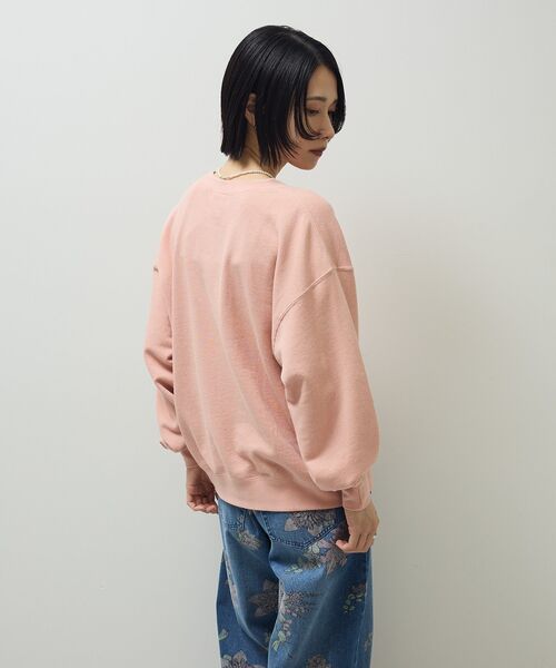 RUSSELL（ラッセル）の「■RUSSELL アソートプリントスウェット（スウェット・レディース・杢グレー/ライトピンク/チャコールグレー・FREE）」の10枚目の写真