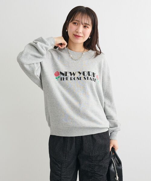 RUSSELL（ラッセル）の「■RUSSELL アソートプリントスウェット（スウェット・レディース・杢グレー/ライトピンク/チャコールグレー・FREE）」の18枚目の写真