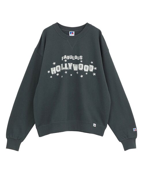 RUSSELL（ラッセル）の「■RUSSELL アソートプリントスウェット（スウェット・レディース・杢グレー/ライトピンク/チャコールグレー・FREE）」の21枚目の写真