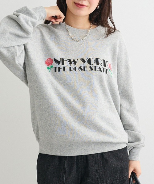 RUSSELL（ラッセル）の「■RUSSELL アソートプリントスウェット（スウェット・レディース・杢グレー/ライトピンク/チャコールグレー・FREE）」の2枚目の写真