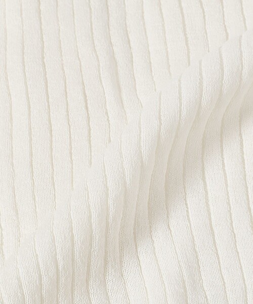 Demi-Luxe BEAMS（デミルクス ビームス）の「SLOANE / 14ゲージ ワイドリブ カーディガン（カーディガン/ボレロ・レディース・ブラック/ホワイト/ピンク・1/2）」の16枚目の写真