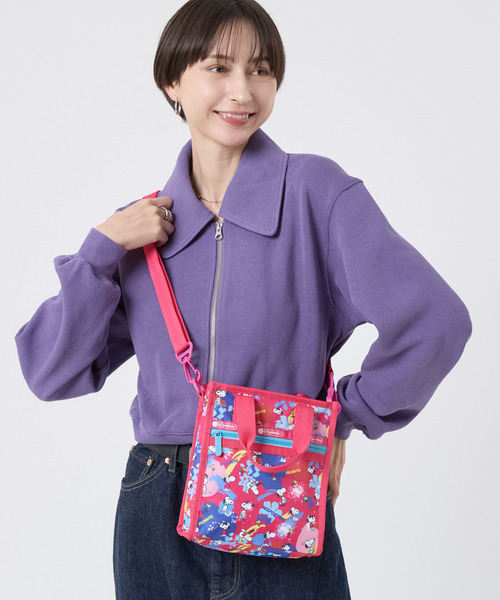 LeSportsac(レスポートサック)の「MINI N/S TOTE ピーナッツプレイタイム(ショルダーバッグ・レディース・ピンク・FREE)」の1枚目の写真