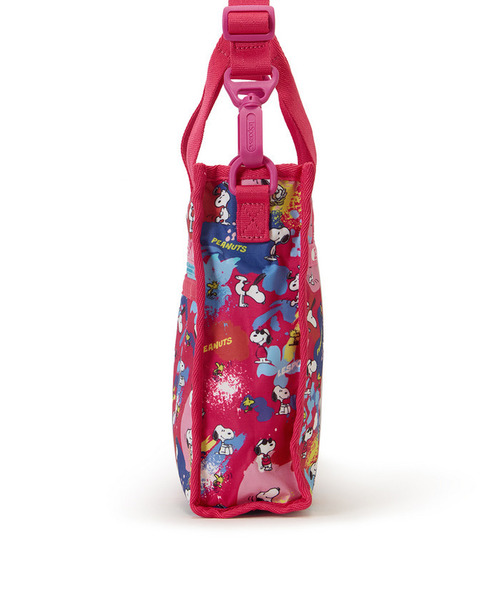 LeSportsac(レスポートサック)の「MINI N/S TOTE ピーナッツプレイタイム(ショルダーバッグ・レディース・ピンク・FREE)」の5枚目の写真