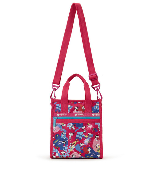 LeSportsac(レスポートサック)の「MINI N/S TOTE ピーナッツプレイタイム(ショルダーバッグ・レディース・ピンク・FREE)」の7枚目の写真