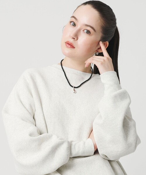 BEAUTY&YOUTH UNITED ARROWS（ビューティーアンドユースユナイテッドアローズ）の「メタル ドロップ チョーカー（チョーカー・レディース・シルバー・FREE）」の2枚目の写真