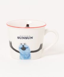 Rendez-Vous(ランデヴー)の【 PUPPET SUNSUN 】 パペットスンスン カラーラインマグ 25W10(グラス/マグカップ/タンブラー)