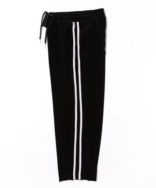 STYLEBLOCK(スタイルブロック)の「ベロアサイドラインストレートパンツ(その他パンツ・レディース・ブラウン/グリーン/ブラック/グレー・M)」の6枚目の写真