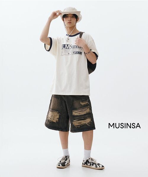 F.ILLUMINATE（フィルミネイト）の「ローカットデニムショーツ-ブラウン（デニムパンツ・レディース・その他・SMALL/MEDIUM/LARGE）」の5枚目の写真