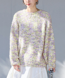 B.C STOCK | 《追加7》手洗い可 / ポコポコヤーンミックス2WAYカーディガン(カーディガン/ボレロ)