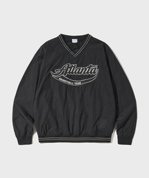 BASKETBALL WARMUP PULLOVER_BLACK
