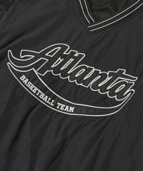 OUTSTANDING(アウトスタンディング)の「BASKETBALL WARMUP PULLOVER_BLACK(Tシャツ/カットソー・メンズ・その他・SMALL/MEDIUM/LARGE)」の4枚目の写真