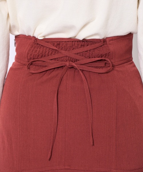 AND COUTURE(アンドクチュール)の「インナーミニティアードスカート(スカート・レディース・ダークブラウン/ボルドー/ブラック・SMALL/MEDIUM)」の10枚目の写真