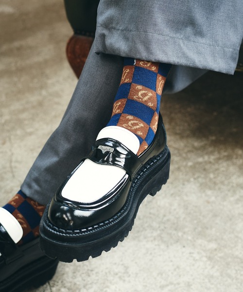 glamb(グラム)の「Signature Pattern Socks Set / シグネチャーパターンソックスセット(ソックス/靴下・メンズ・マルチ・FREE)」の6枚目の写真