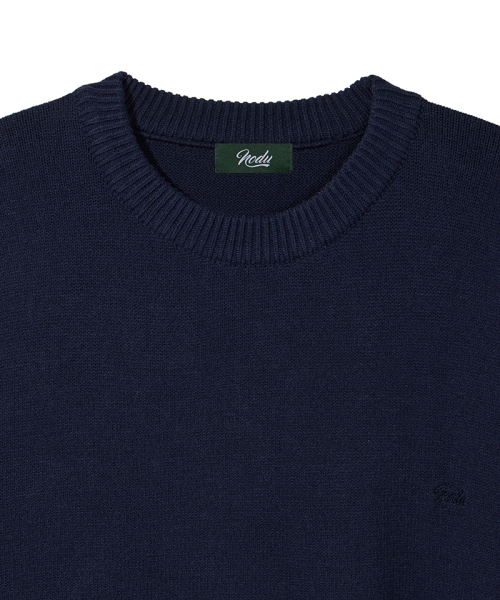 NODU（ノードユー）の「メイプル ベーシック ラウンド ニット [ネイビー]（ニット/セーター・メンズ・その他・MEDIUM/LARGE）」の10枚目の写真