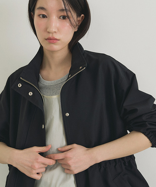 LINGSEOUL(リングソウル)の「high neck string jumper-black(ナイロンジャケット・レディース・その他・FREE)」の3枚目の写真