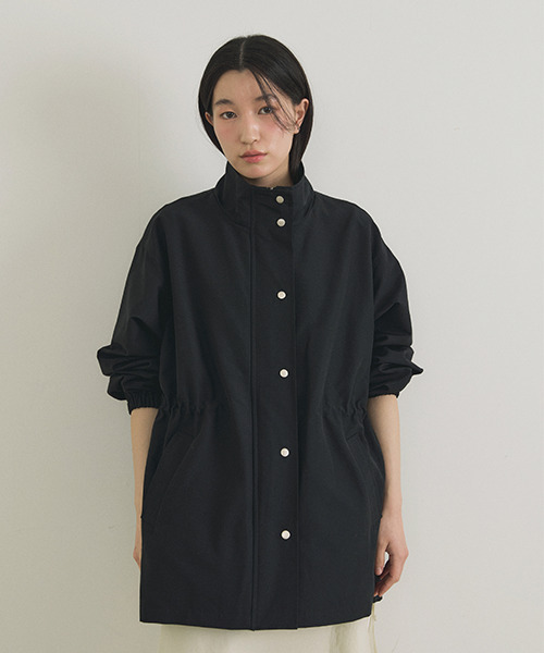 LINGSEOUL(リングソウル)の「high neck string jumper-black(ナイロンジャケット・レディース・その他・FREE)」の4枚目の写真