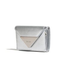 FENNEC | CRINKLE TRIANGLE TRIPLE WALLET - SILVER(財布)