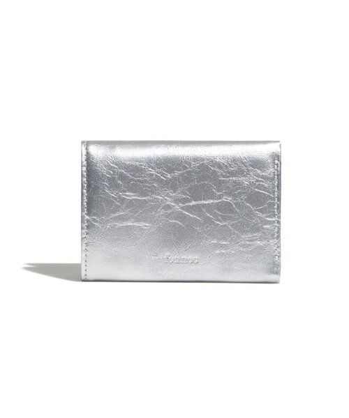 FENNEC(フェネック)の「CRINKLE TRIANGLE TRIPLE WALLET - SILVER(財布・レディース・その他・FREE)」の6枚目の写真