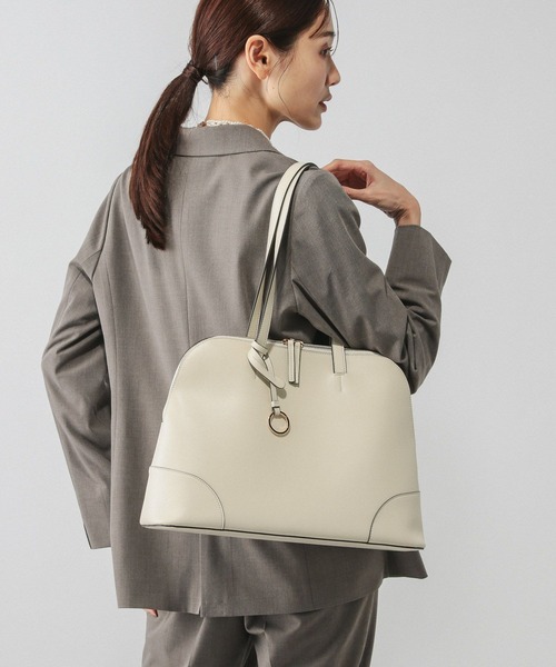 GLOBAL WORK（グローバルワーク）の「スペ軽撥水A4ボストン/621478（ボストンバッグ・レディース・イエロー系その他2/ベージュ/アイボリー/ブラック・ONE SIZE）」の6枚目の写真