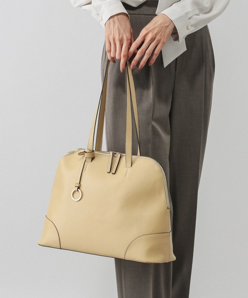 GLOBAL WORK（グローバルワーク）の「スペ軽撥水A4ボストン/621478（ボストンバッグ・レディース・イエロー系その他2/ベージュ/アイボリー/ブラック・ONE SIZE）」の11枚目の写真