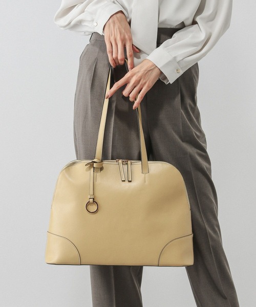 GLOBAL WORK（グローバルワーク）の「スペ軽撥水A4ボストン/621478（ボストンバッグ・レディース・イエロー系その他2/ベージュ/アイボリー/ブラック・ONE SIZE）」の12枚目の写真