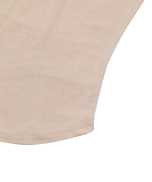 MUCENT(ムセント)の「オニキスシースルーシグネチャーロゴVネッククロップ半袖Tシャツ(7カラー)(Tシャツ/カットソー・レディース・Beige/ネイビー/ホワイト/チャコールグレー/ブラック/カーキ/スカイブルー・FREE)」の19枚目の写真