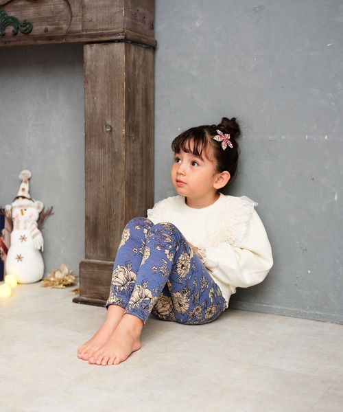 Rora(ローラ)の「ロザミア レギンス(レギンス/スパッツ・キッズ・ブルー・110cm/120cm/130cm/140cm/150cm)」の6枚目の写真