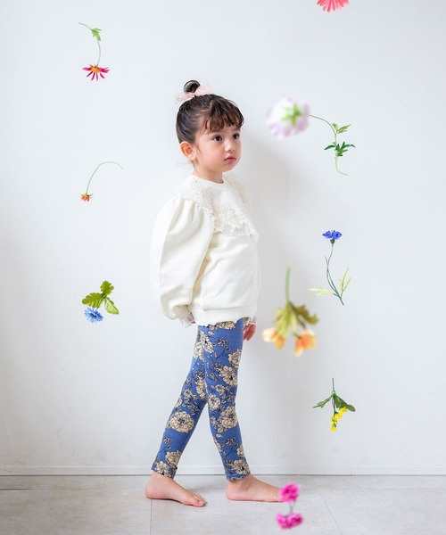 Rora(ローラ)の「ロザミア レギンス(レギンス/スパッツ・キッズ・ブルー・110cm/120cm/130cm/140cm/150cm)」の8枚目の写真