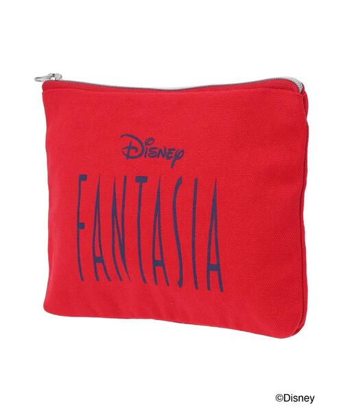 Lugnoncure（ルノンキュール）の「【Disney】FANTASIA/ロゴプリントポーチ（ハンドバッグ・レディース・ブルー/ブラック/レッド・F）」の9枚目の写真