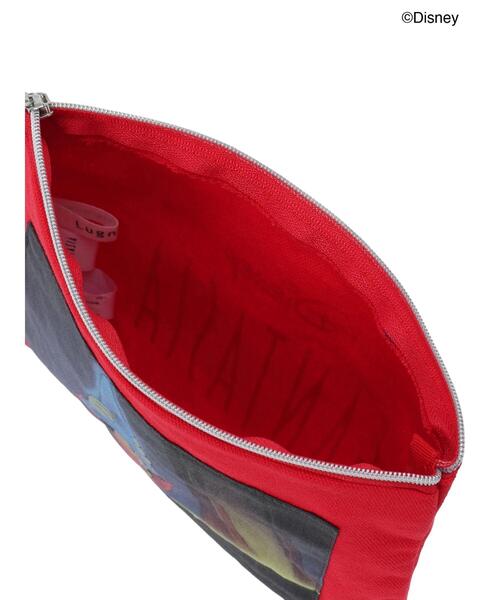 Lugnoncure（ルノンキュール）の「【Disney】FANTASIA/ロゴプリントポーチ（ハンドバッグ・レディース・ブルー/ブラック/レッド・F）」の12枚目の写真