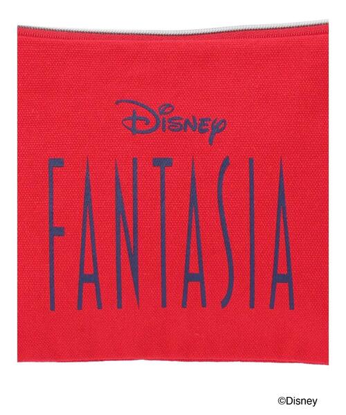 Lugnoncure（ルノンキュール）の「【Disney】FANTASIA/ロゴプリントポーチ（ハンドバッグ・レディース・ブルー/ブラック/レッド・F）」の13枚目の写真