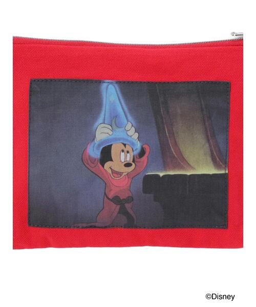 Lugnoncure（ルノンキュール）の「【Disney】FANTASIA/ロゴプリントポーチ（ハンドバッグ・レディース・ブルー/ブラック/レッド・F）」の14枚目の写真
