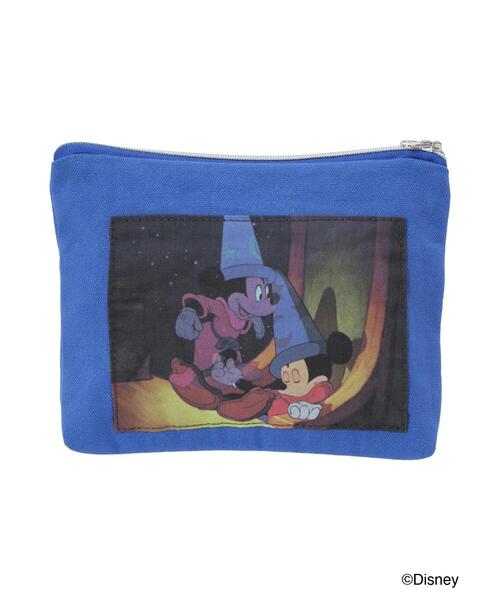 Lugnoncure（ルノンキュール）の「【Disney】FANTASIA/ロゴプリントポーチ（ハンドバッグ・レディース・ブルー/ブラック/レッド・F）」の15枚目の写真