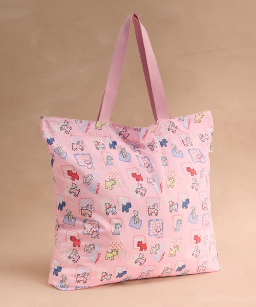 Cath Kidston(キャスキッドソン)の「ラージ フォルダウェイ トートバッグ Dog Patchwork(トートバッグ・レディース・その他・FREE)」の1枚目の写真