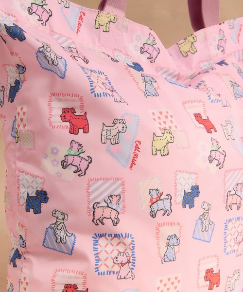 Cath Kidston(キャスキッドソン)の「ラージ フォルダウェイ トートバッグ Dog Patchwork(トートバッグ・レディース・その他・FREE)」の4枚目の写真