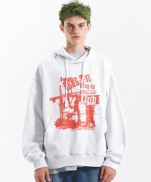 MAINBOOTH（メインブース）の「Teenager Hood T-shirt(CLOUD GRAY)（パーカー）」