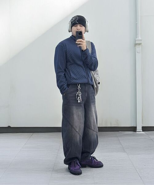 YASE(ヤセ)の「Yase x疲労ボートシューズパープル(モカシン/デッキシューズ・メンズ・その他・27cm/28cm/26.5cm/27.5cm/28.5cm/25cm/26cm)」の13枚目の写真